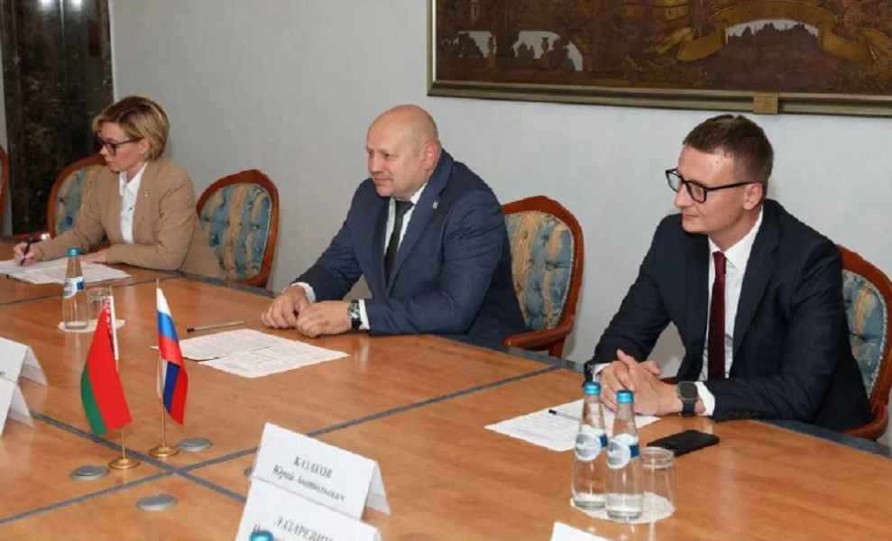 Мэр Омска и председатель горисполкома Минска подвели итоги двухлетнего сотрудничества