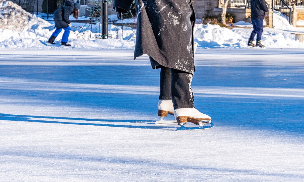 На территории омского парка «Зелёный остров» после 20 ноября начнут обустраивать бесплатный каток 