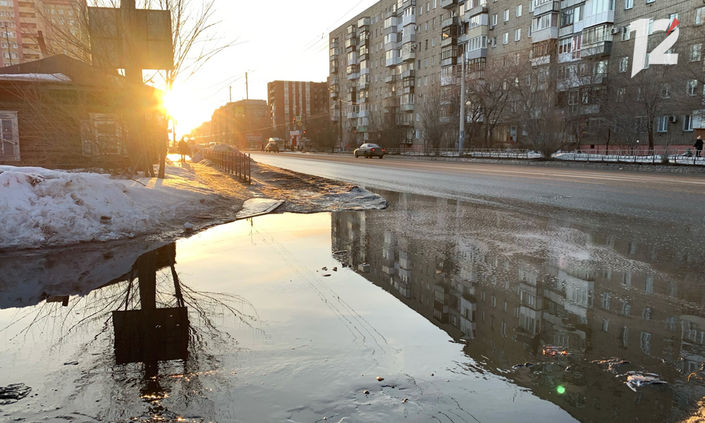 В Омске ожидается весеннее потепление