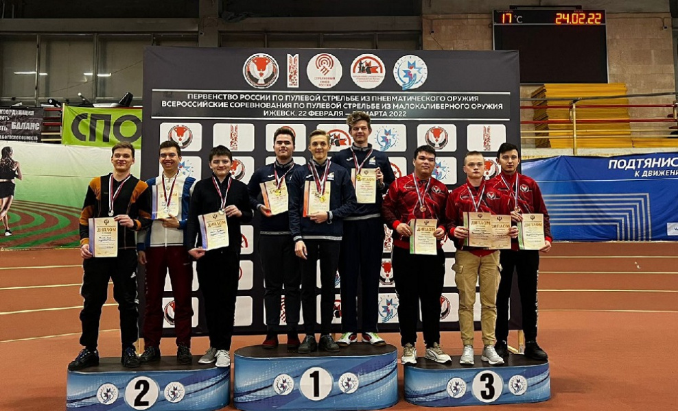Омичи привезут с первенства России по пулевой стрельбе три золотых и одну серебряную медали 