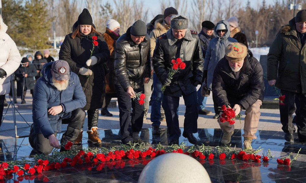 В Омске почтили память воинов-афганцев в день 37-й годовщины вывода войск