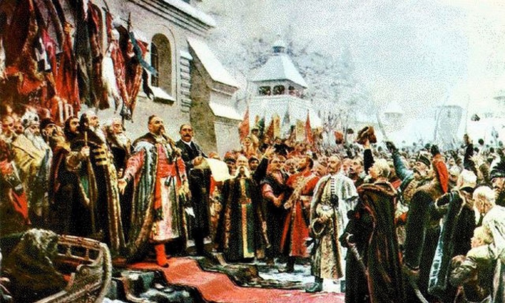 В России отметили 370-летие Переяславской рады 