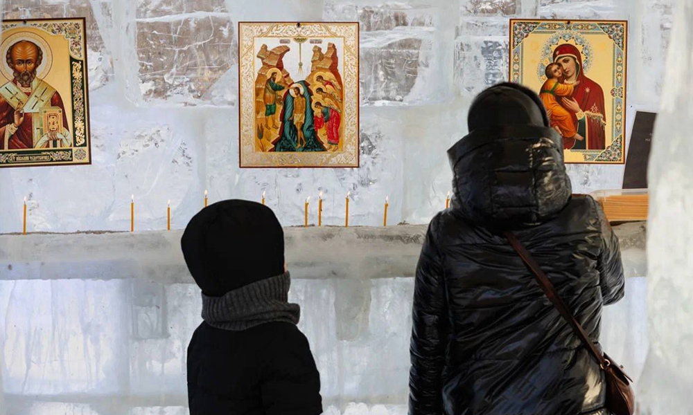 На Зелёном острове впервые за много лет освятили крещенскую купель