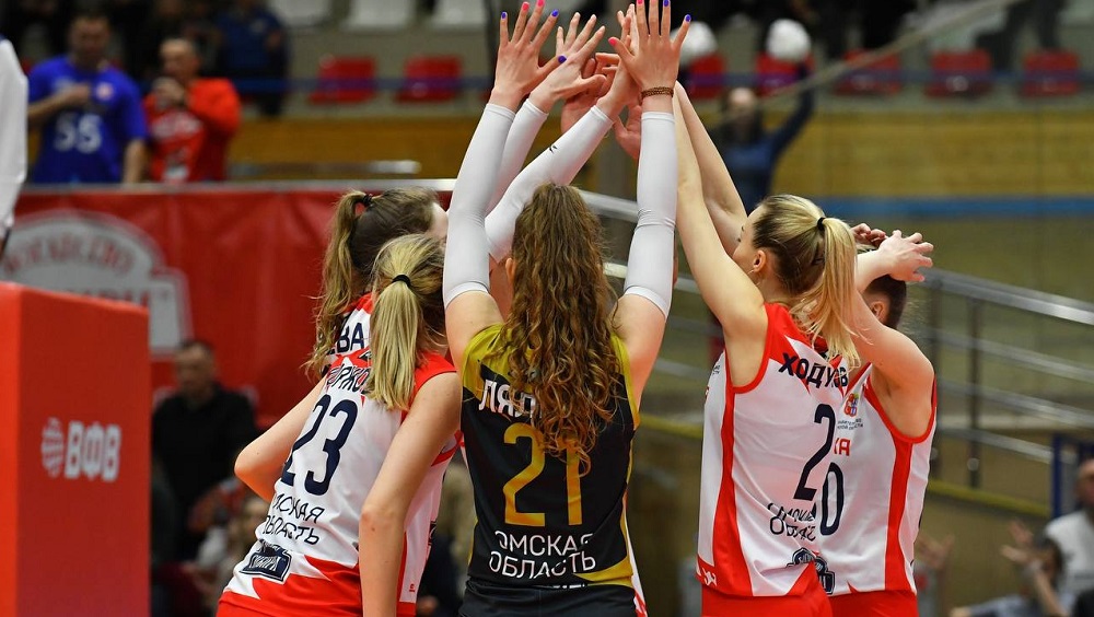 Волейбольный клуб «Омичка» готовится к первому домашнему матчу сезона