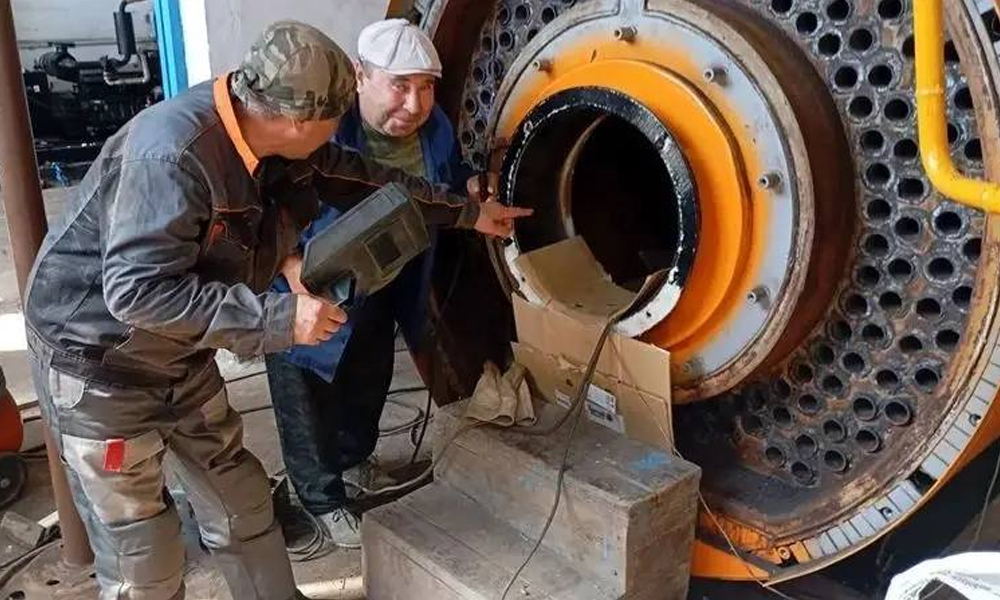 В Саргатском районе проводят ремонт котельной