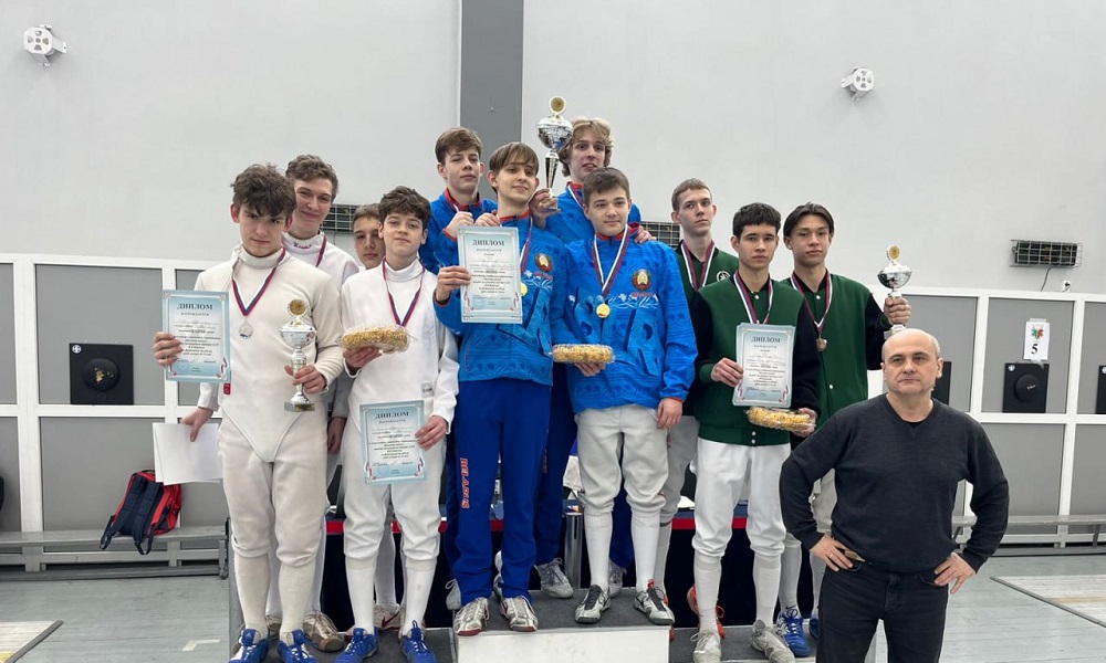Омские фехтовальщики заняли второе место на всероссийских соревнованиях