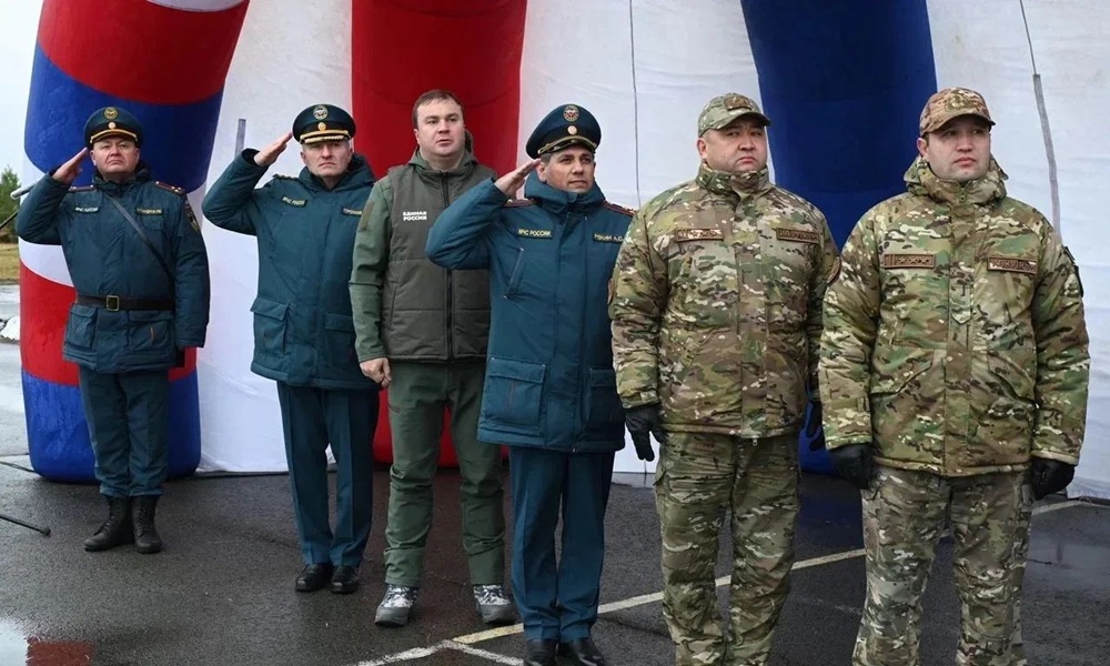 Виталий Хоценко и Александр Куренков оценили готовность российских и казахстанских спасателей к совместной борьбе с природными пожарами