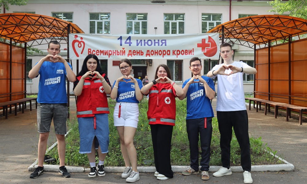 Омским студентам рассказали о донорстве