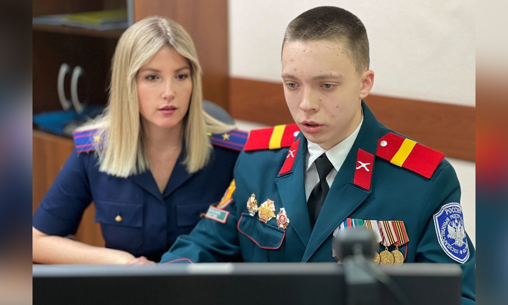 Омские кадеты приняли участие во всероссийском проекте «Патриоты Отечества»