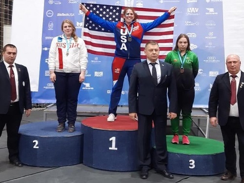 Омичка стали призёром первенства мира по гиревому спорту