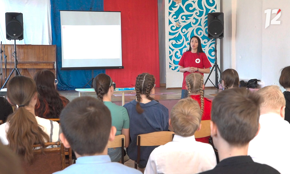 Школьники Тюкалинского и Крутинского районов узнали основы оказания первой медицинской помощи 