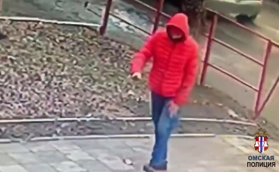 Сорвал цепочку с шеи девушки: омская полиция разыскивает подозреваемого в ограблении