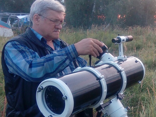 Омские асторономы уехали за 150 км от города, чтобы увидеть объекты глубокого космоса