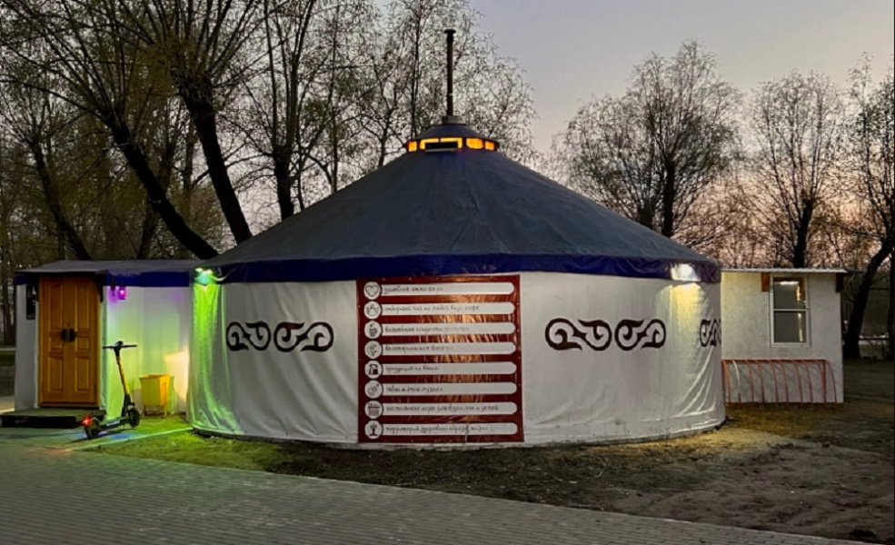 Омское кафе «Чайная юрта» снова откроется на «Зелёном острове»