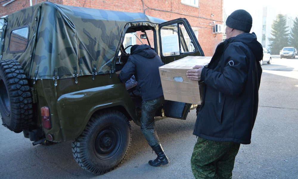 Жители Калачинского района отправили технику бойцам СВО