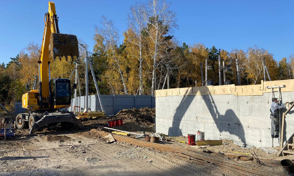 В Омской области ведутся работы по строительству нового водопровода