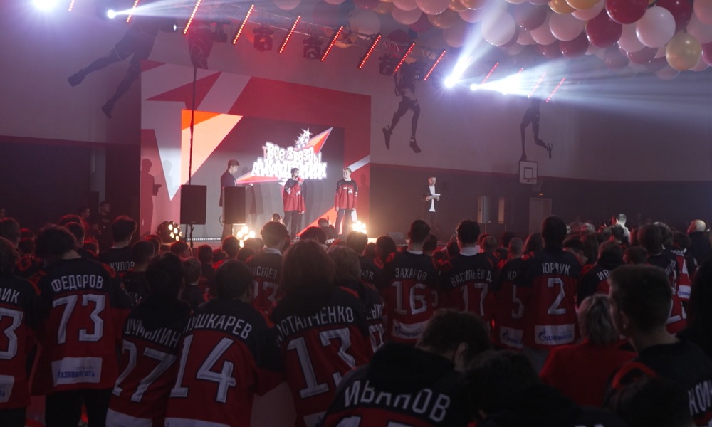 Омская академия «Авангард» отметила свой первый юбилей