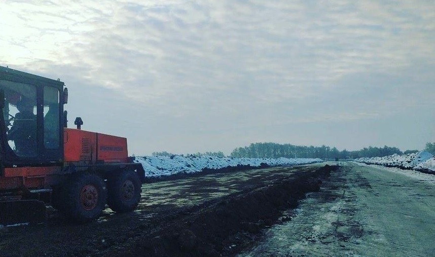 В регионе продолжается первый этап возведения дороги в обход посёлка Магистрального
