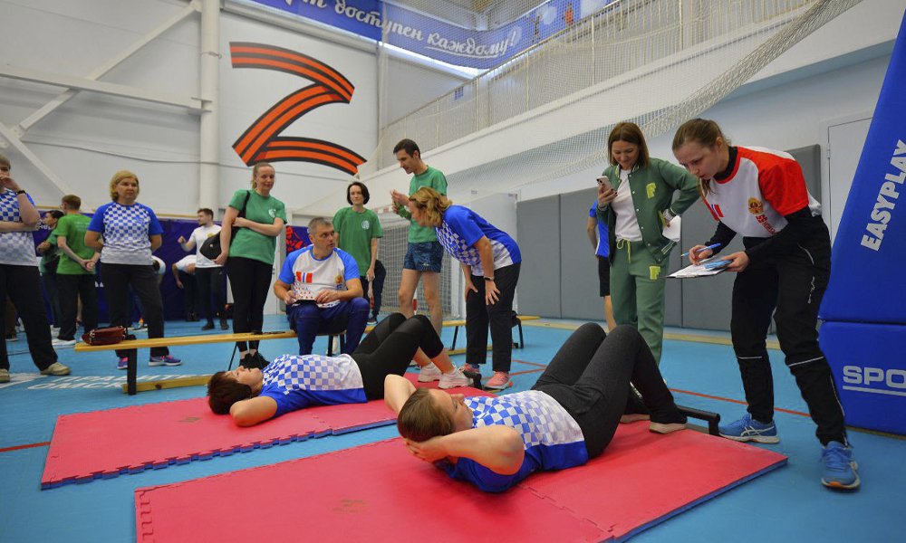 Команда мэрии Омска стала лидером первого тура Кубка Губернатора по ГТО 