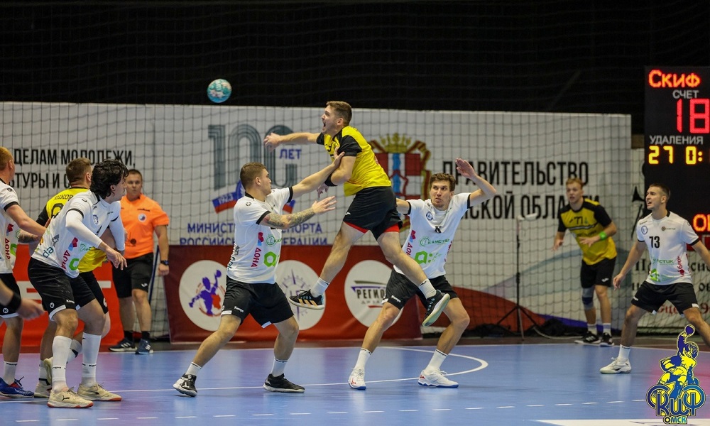 Омский «Скиф» сыграет на домашней площадке с волгоградскими гандболистами 