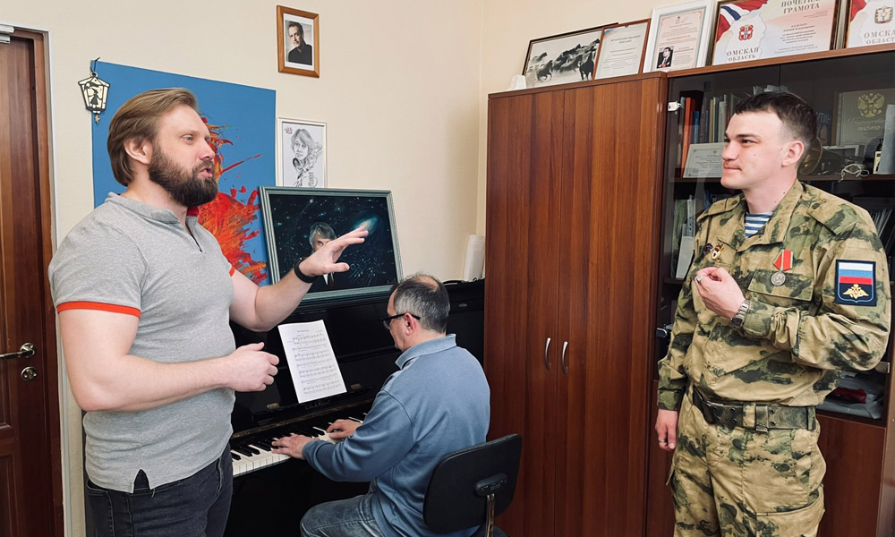 В Омске создали песню на стихи участника СВО