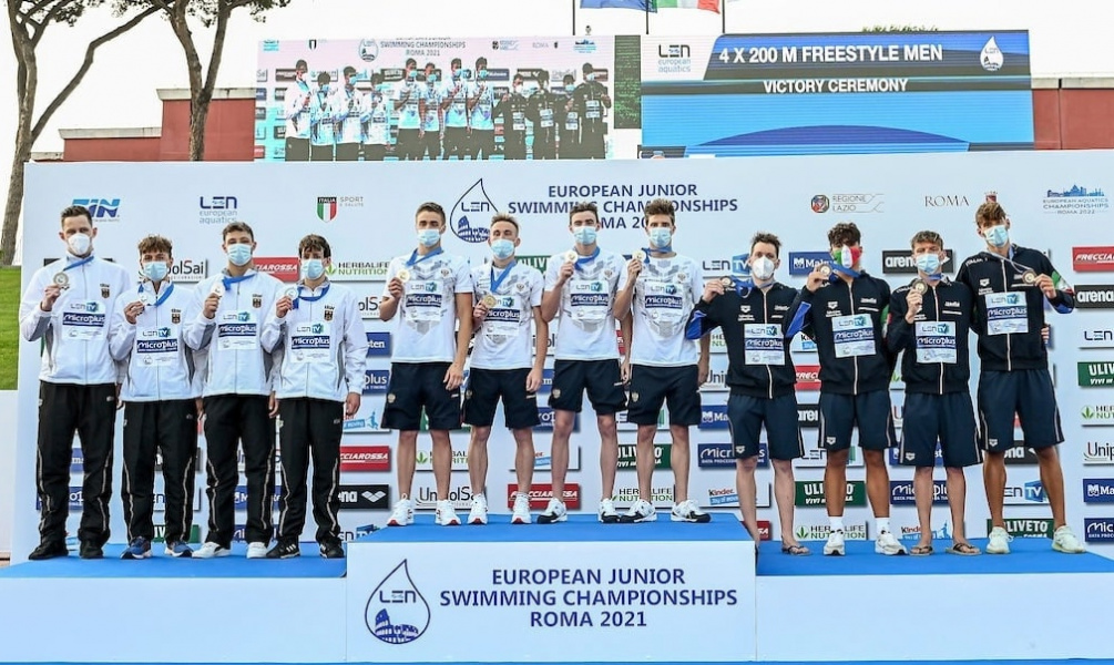  Омский пловец завоевал 4 медали на первенстве Европы