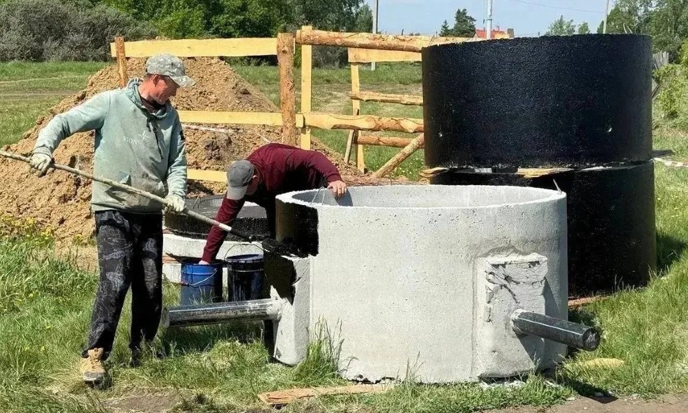 В Омской области в селе Новомосковка началось строительство нового водопровода