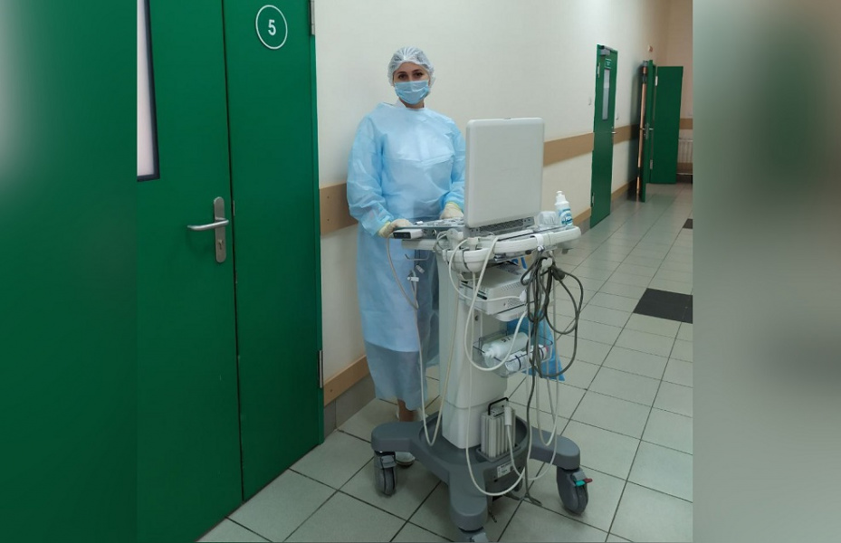 В Омском онкологическом диспансере появились портативные УЗИ-аппараты стоимостью 5 млн рублей каждый 