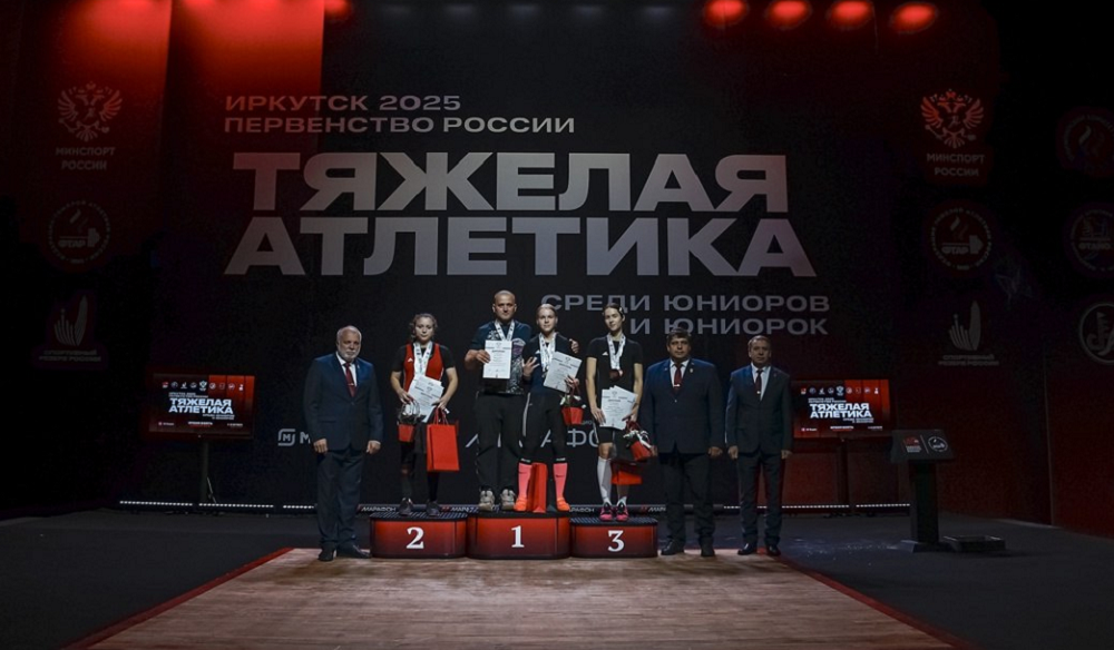 Виктория Чайка завоевала серебро на первенстве России по тяжёлой атлетике 