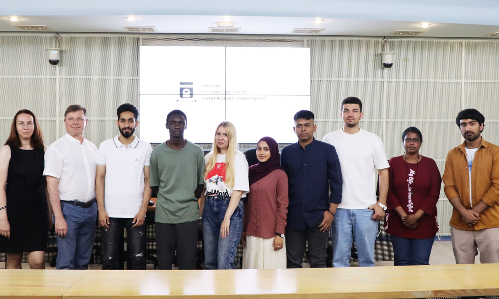 В ОмГТУ завершили языковую подготовку студенты из семи стран