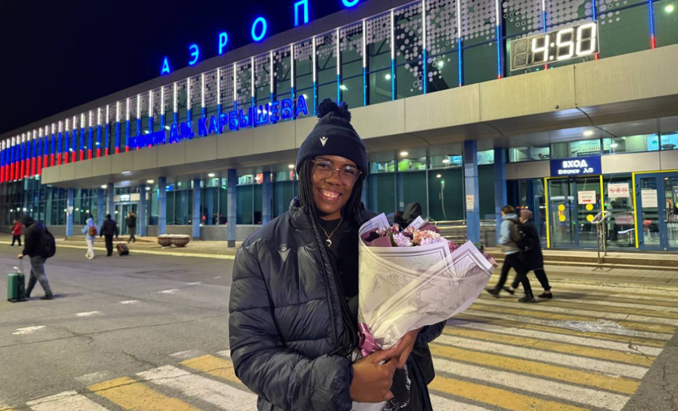 В Омск прилетела волейболистка из Доминиканы