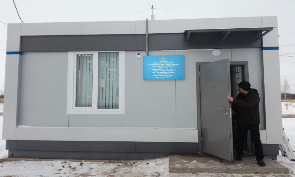 В омском микрорайоне Рябиновка открыли пункт полиции 