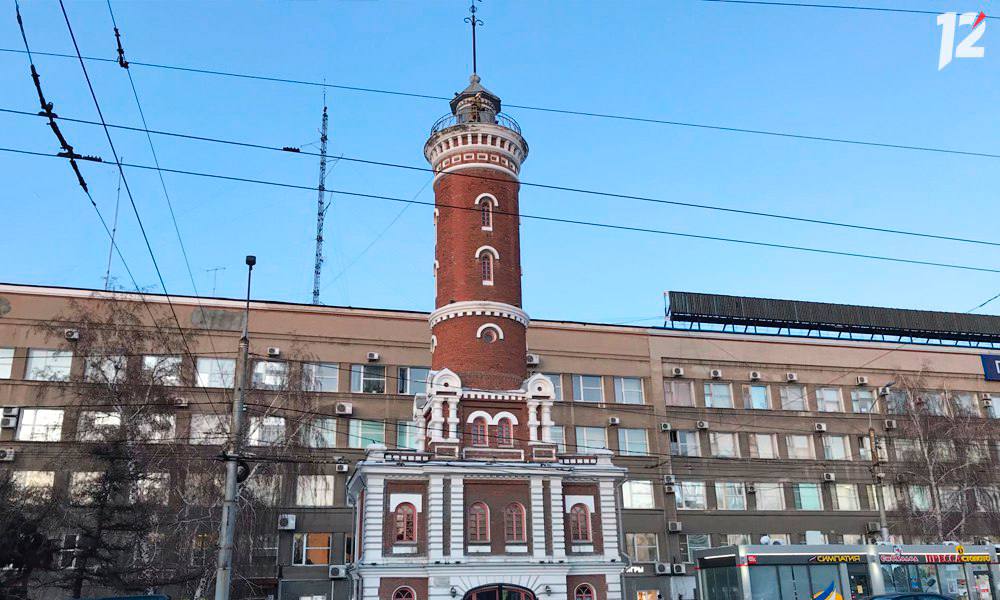 Главному символу пожарной охраны Омска исполнилось 110 лет