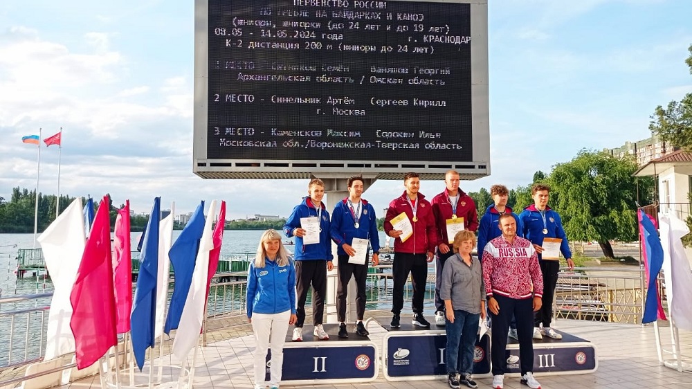 Омич завоевал четыре награды на первенстве России по гребле