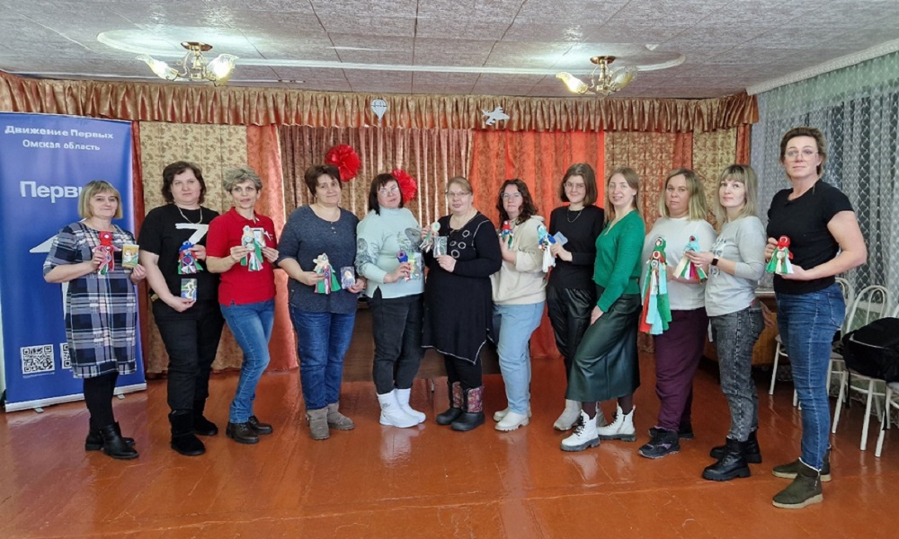 Автор проекта «Сибирячки» приняла участие в выездном мероприятии Комитета семей воинов Отечества в Москаленках