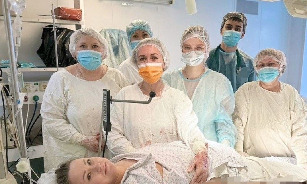 В Омске родилась тройня