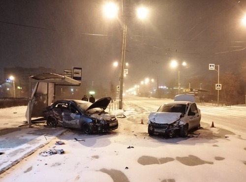 На Левом берегу по вине пьяного омича произошло тройное ДТП