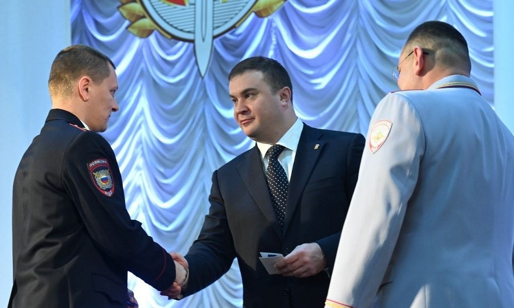 Виталий Хоценко поздравил сотрудников органов внутренних дел с профессиональным праздником