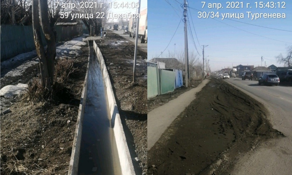 Омские дорожники опровергли информацию о подтоплении Немецкого посёлка 