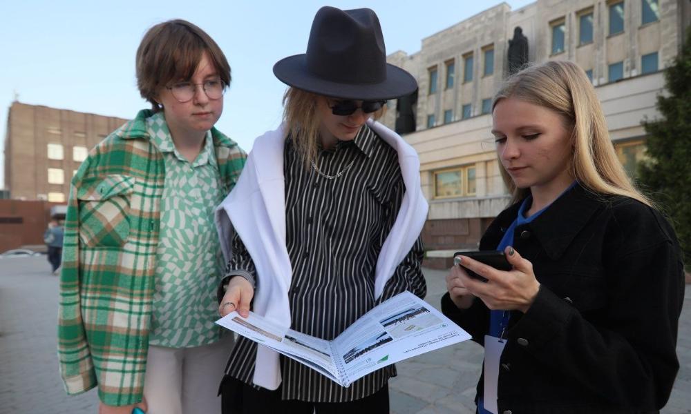 Омичи смогли проголосовать за благоустройства городских территорий на «Библионочи-2023» 