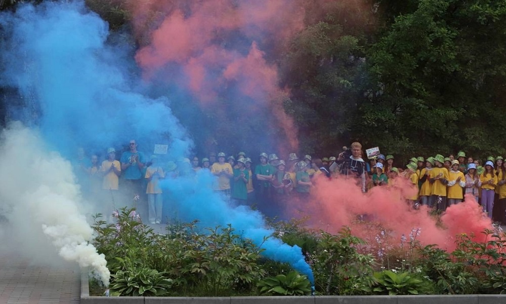 В омском лагере «Берёзка» дети усвоят ПДД в игровой форме