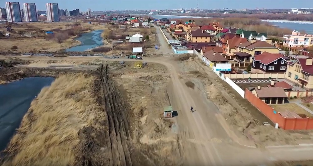 Долгожданную дорогу-дублёр на омском Левобережье сдадут уже через месяц