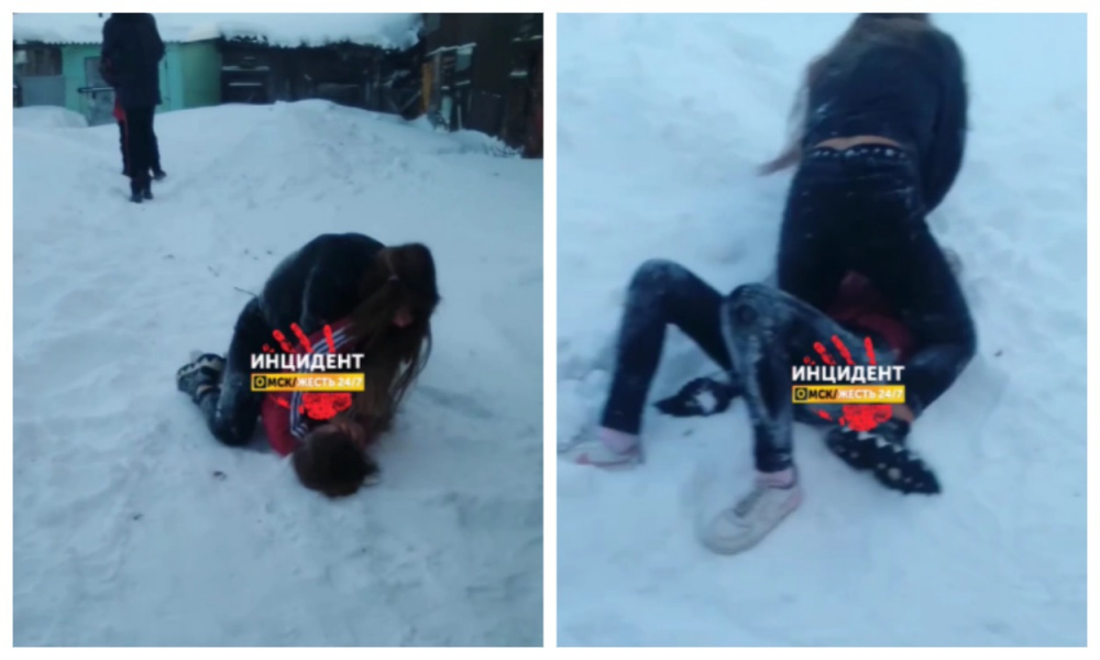 Администрация Омска разбирается в ситуации с подравшимися школьницами 