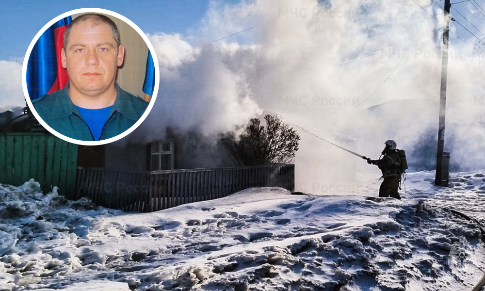 «Если пожар, то нужно помочь»: находящийся в отпуске пожарный спас бабушку и её внучку