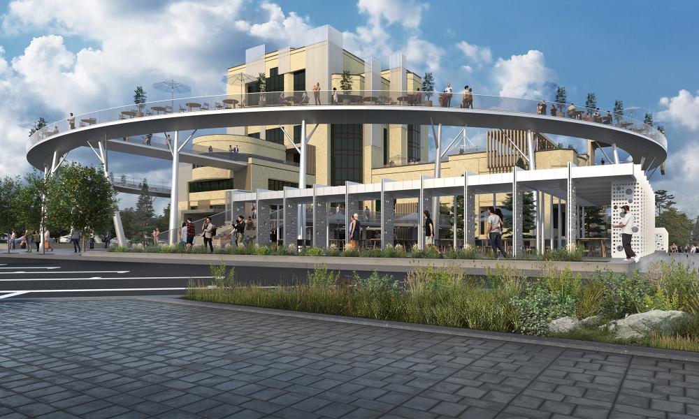 В Омске на Красном Пути хотят обустроить новое общественное пространство 