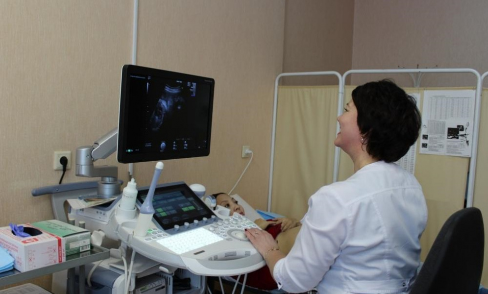 В омском диагностическом центре установлено современное оборудование для осмотра беременных 