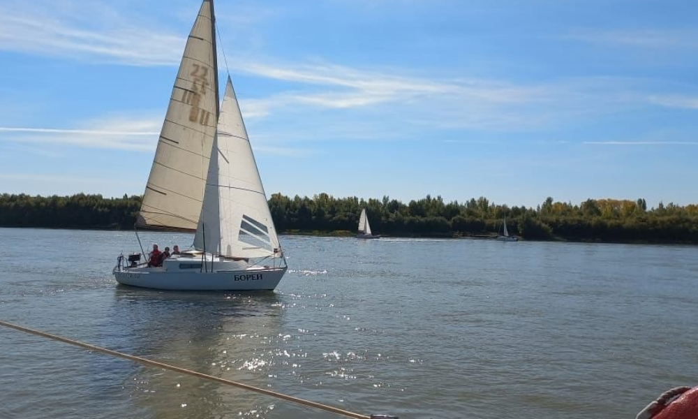 В Омской области прошёл заключительный этап соревнований по парусному спорту