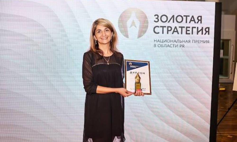 Пресс-секретарь главы Омской области Мина Ахвердиева получила премию «Золотая стратегия»
