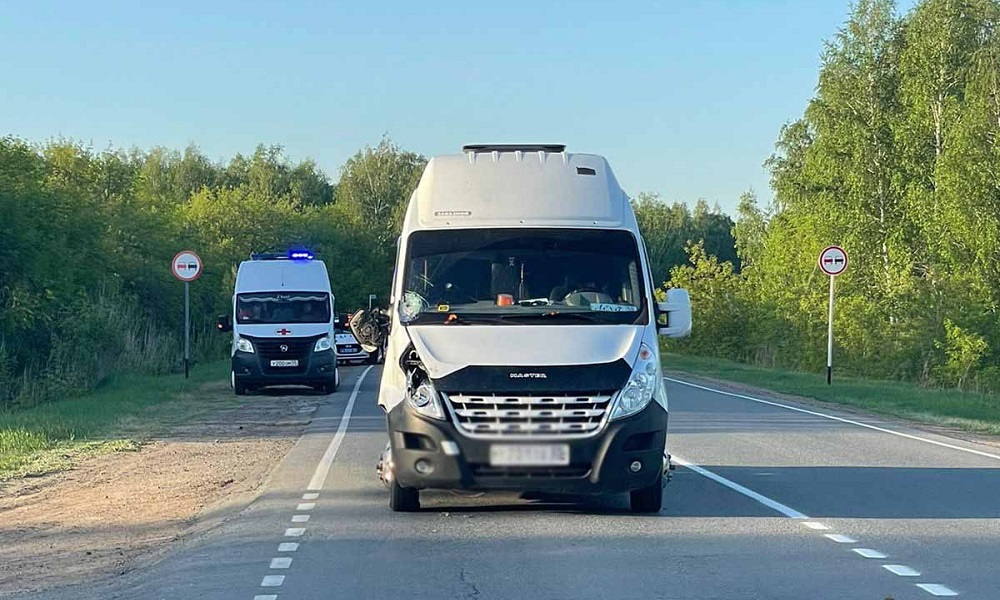 На дороге Омск — Красноярка водитель автобуса насмерть сбил пешехода