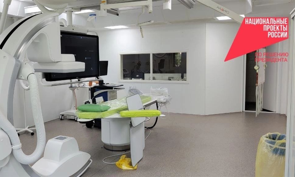В Областной клинической больнице установлен современный уникальный ангиографический комплекс